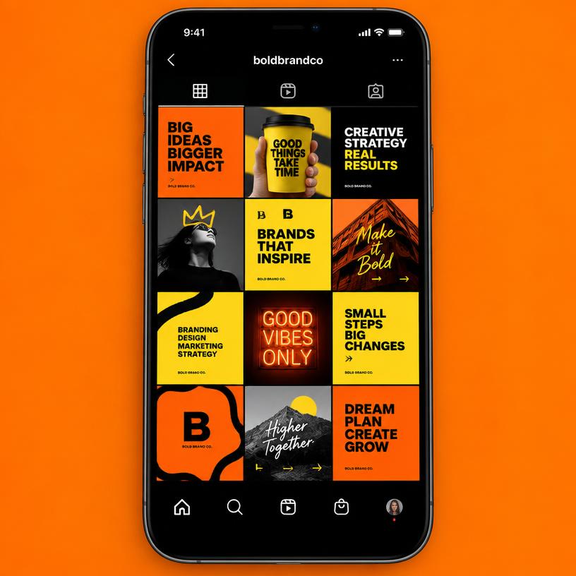 Bold Brand Co. — Posts para Instagram