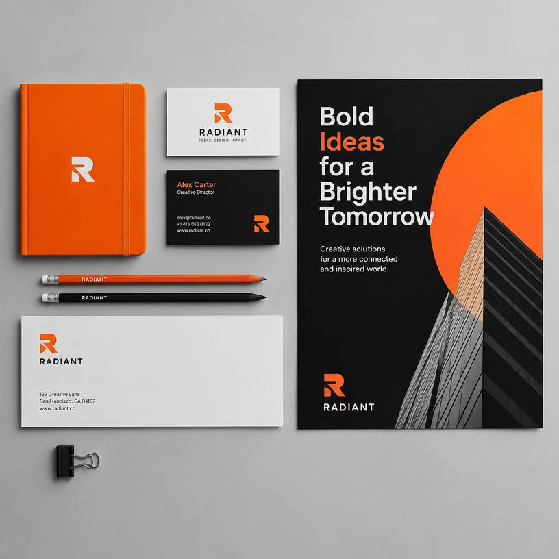 Radiant — Identidade visual